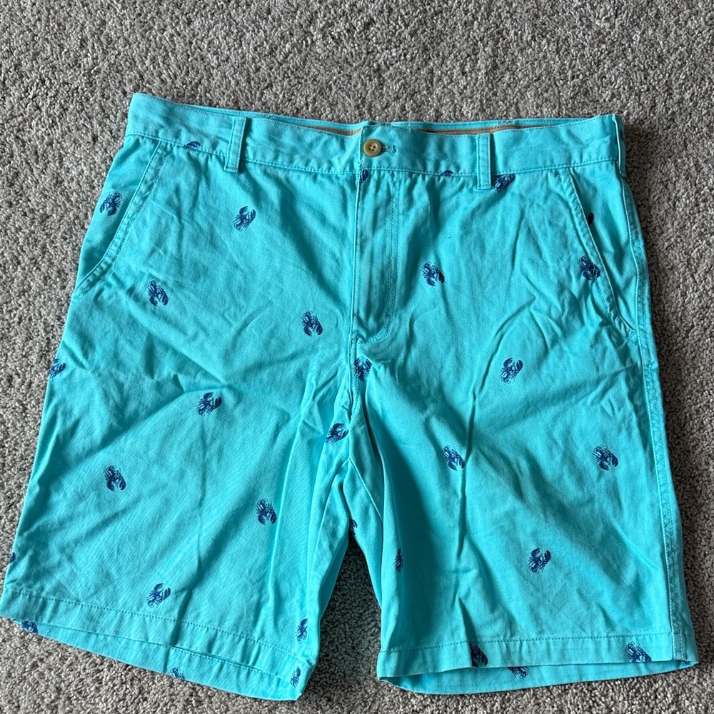 Izod Saltwater Shorts - lobster print